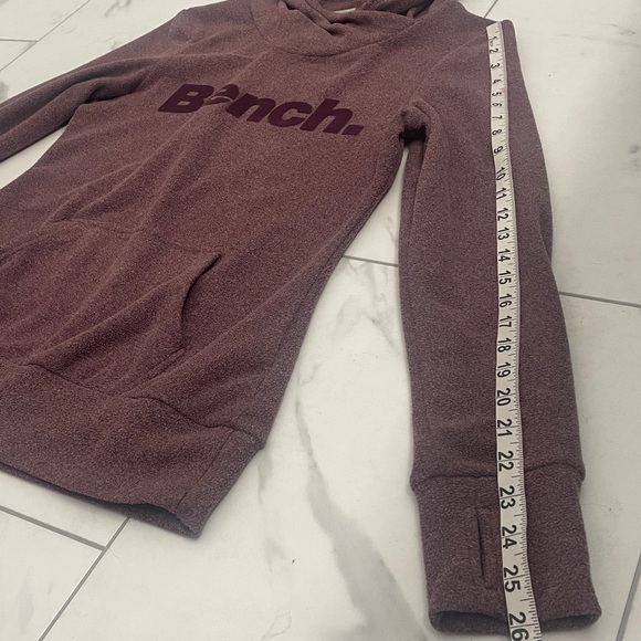 Bench Hoodie Purple/Lt Burgundy  Sz M - Picture 9 of 9